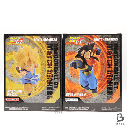 Dragon Ball Son Goku Super Android 17 Set of 2 MATCH MAKERS Banpresto New Japan