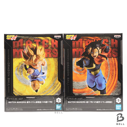 Dragon Ball Son Goku Super Android 17 Set of 2 MATCH MAKERS Banpresto New Japan