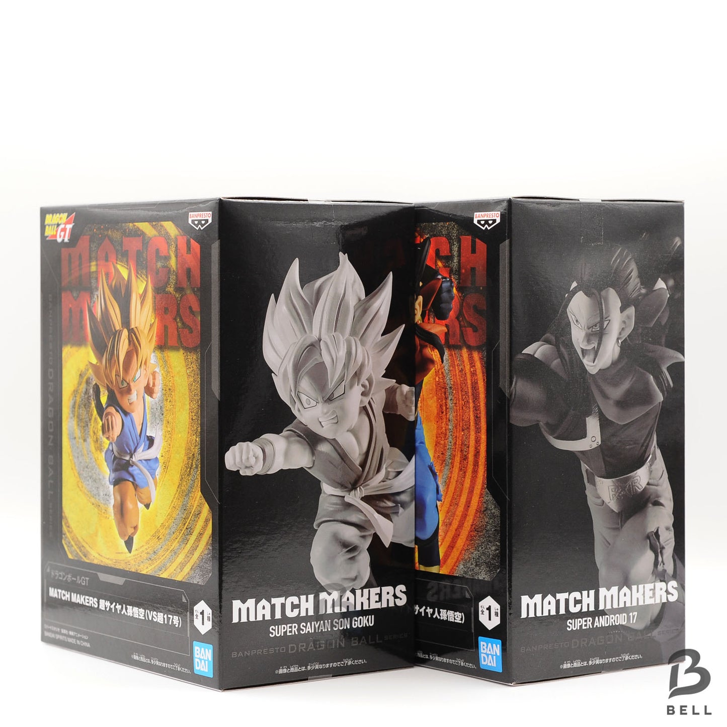 Dragon Ball Son Goku Super Android 17 Set of 2 MATCH MAKERS Banpresto New Japan