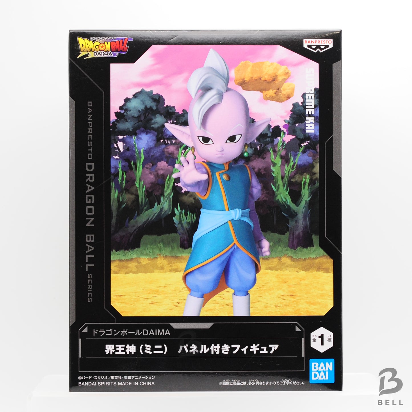 Banpresto Dragon Ball DAIMA Supreme Kai Kaioshin Mini Toy Figure with Panel Japan