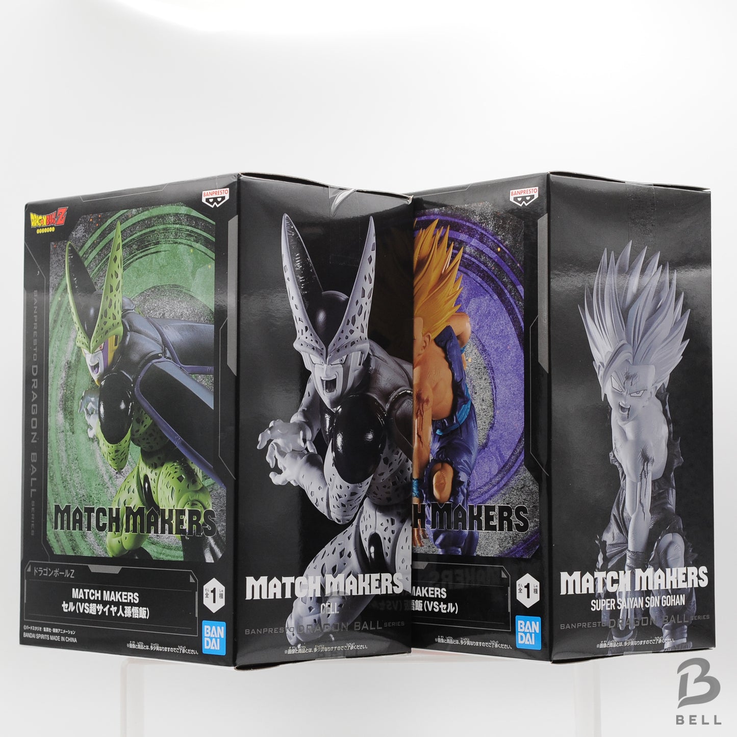Dragon Ball Z Gohan Cell MATCH MAKERS Figure Set of 2 BANPRESTO JAPAN 2025 New