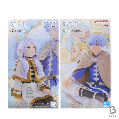Frieren: Beyond Journey's End Glasscape Frieren Ⅱ &  Himmel Figure SET NEW Japan