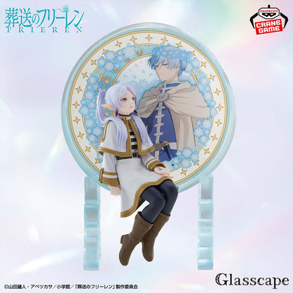 Frieren: Beyond Journey's End Glasscape Frieren Ⅱ &  Himmel Figure SET NEW Japan