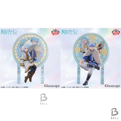 Frieren: Beyond Journey's End Glasscape Frieren Ⅱ &  Himmel Figure SET NEW Japan