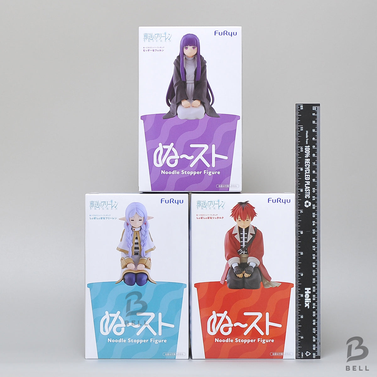 Frieren Beyond Journeys End Frieren Fern Stark Noodle Stopper Figure FuRyu New