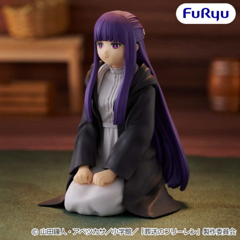 Frieren Beyond Journeys End Frieren Fern Stark Noodle Stopper Figure FuRyu New