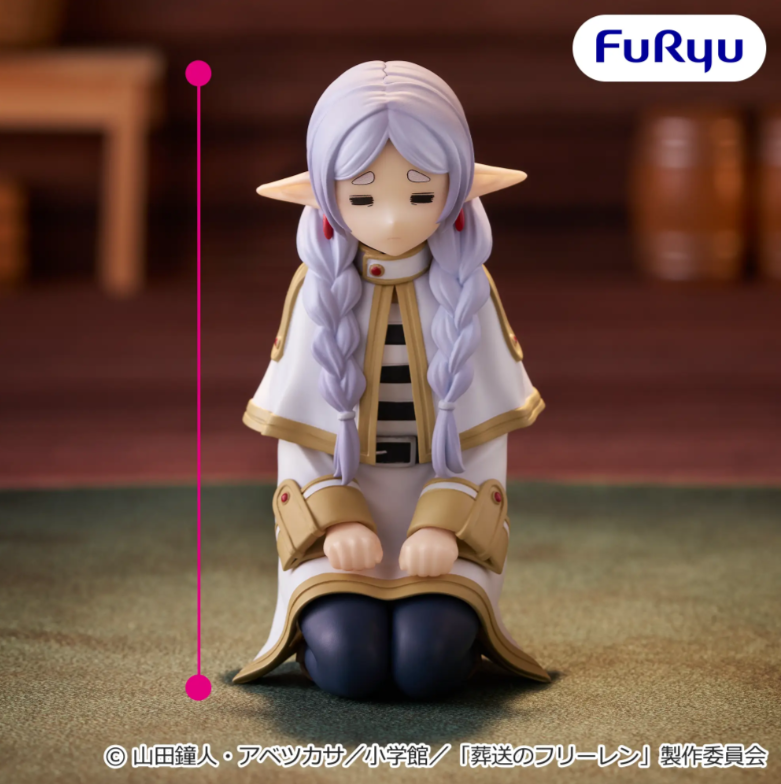 Frieren Beyond Journeys End Frieren Fern Stark Noodle Stopper Figure FuRyu New