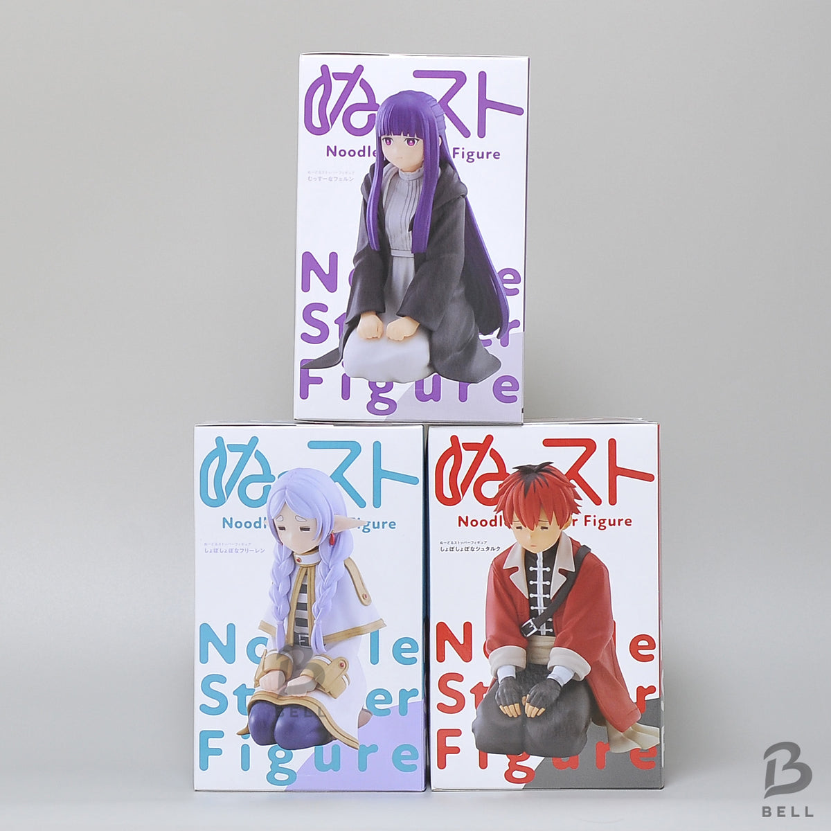 Frieren Beyond Journeys End Frieren Fern Stark Noodle Stopper Figure FuRyu New