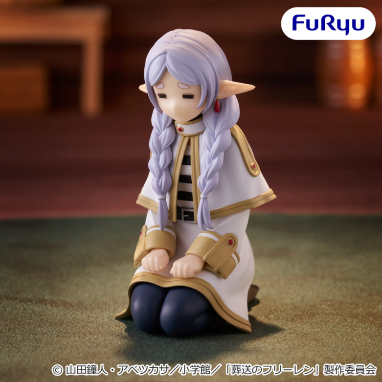 Frieren Beyond Journeys End Frieren Fern Stark Noodle Stopper Figure FuRyu New