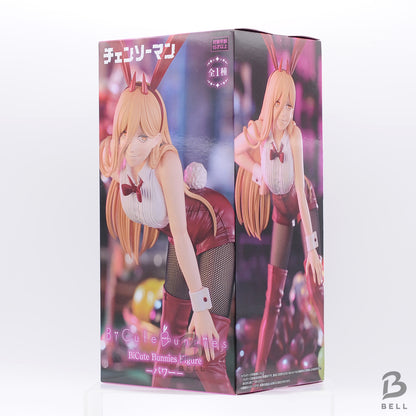 Furyu Chainsaw Man Power BiCute Bunnies Bunny Girl PVC Figure Japan Anime New