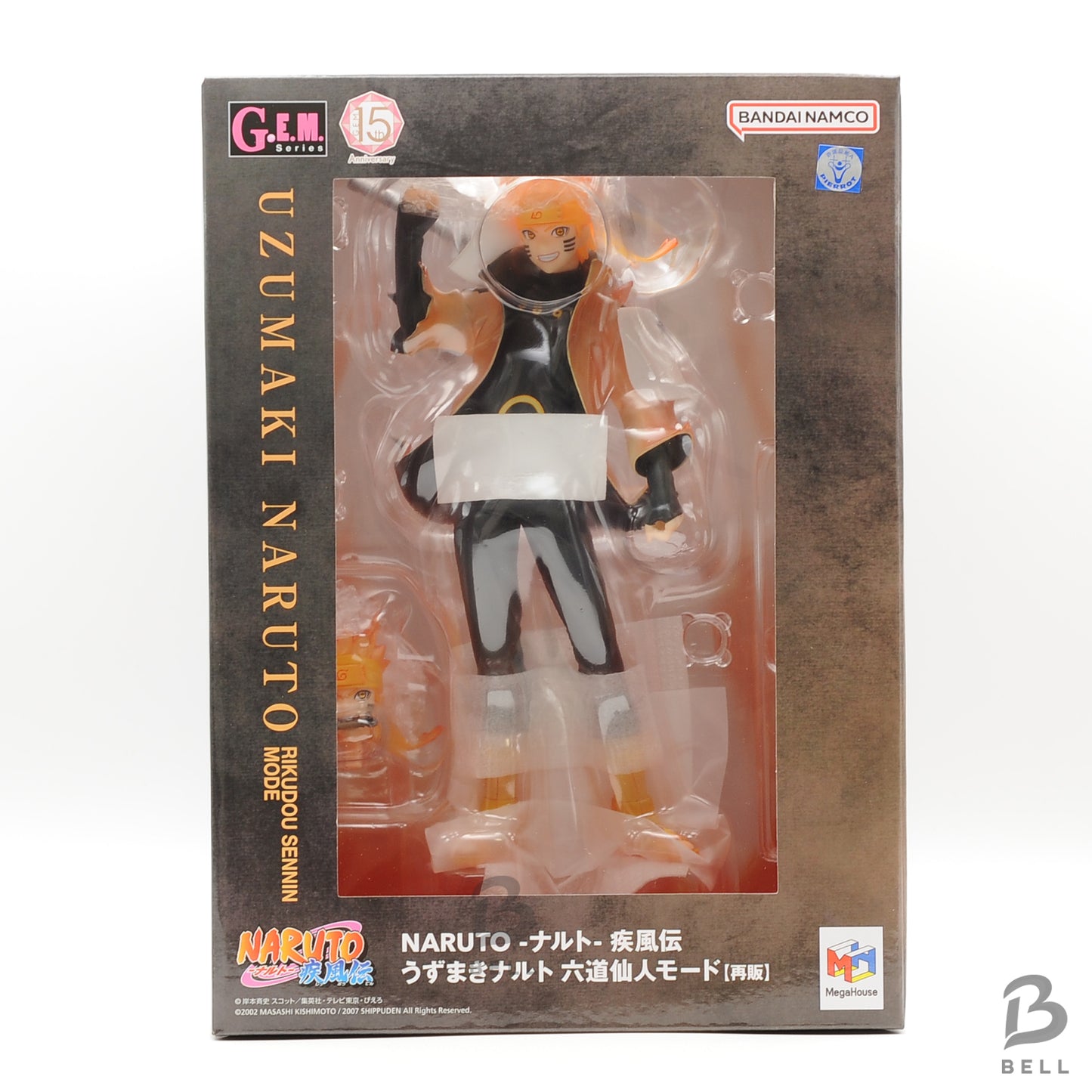 G.E.M. Series NARUTO Shippuden Naruto Uzumaki Six Paths Sage Mode Figure New