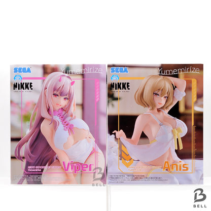 Goddess of Victory NIKKE Yumemirize Viper Anis Anime Figure Set of 2 Japan New