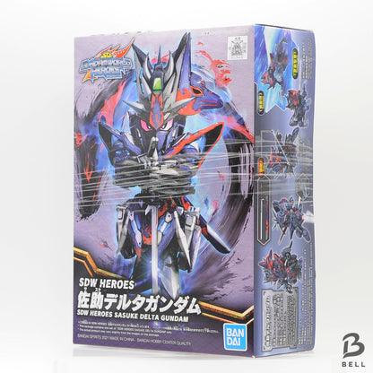 BANDAI Gundam SDW HEROES SASUKE DELTA GUNDAM model kit New Sealed Japan Anime