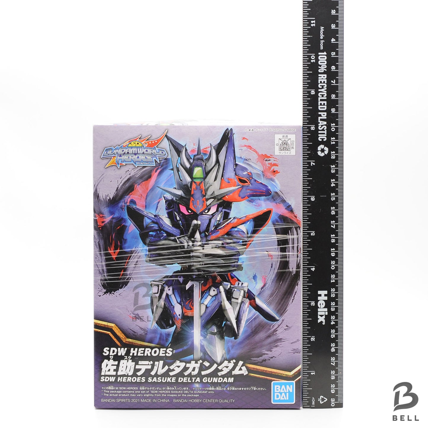 BANDAI Gundam SDW HEROES SASUKE DELTA GUNDAM model kit New Sealed Japan Anime
