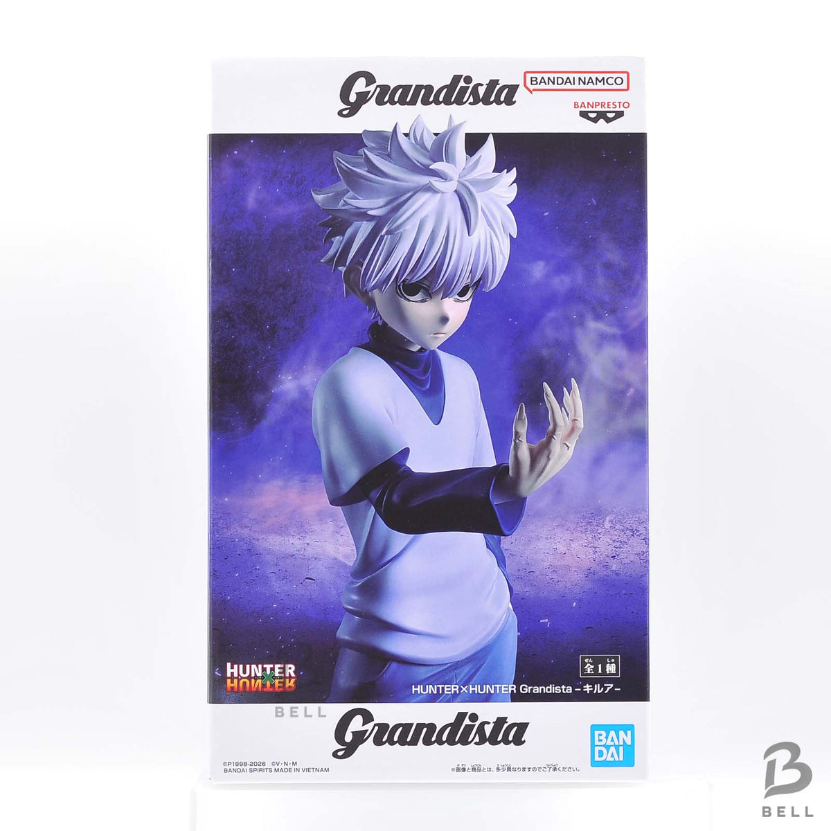 HUNTER×HUNTER Grandista KILLUA ZOLDYCK Figure BANPRESTO Japan Anime New