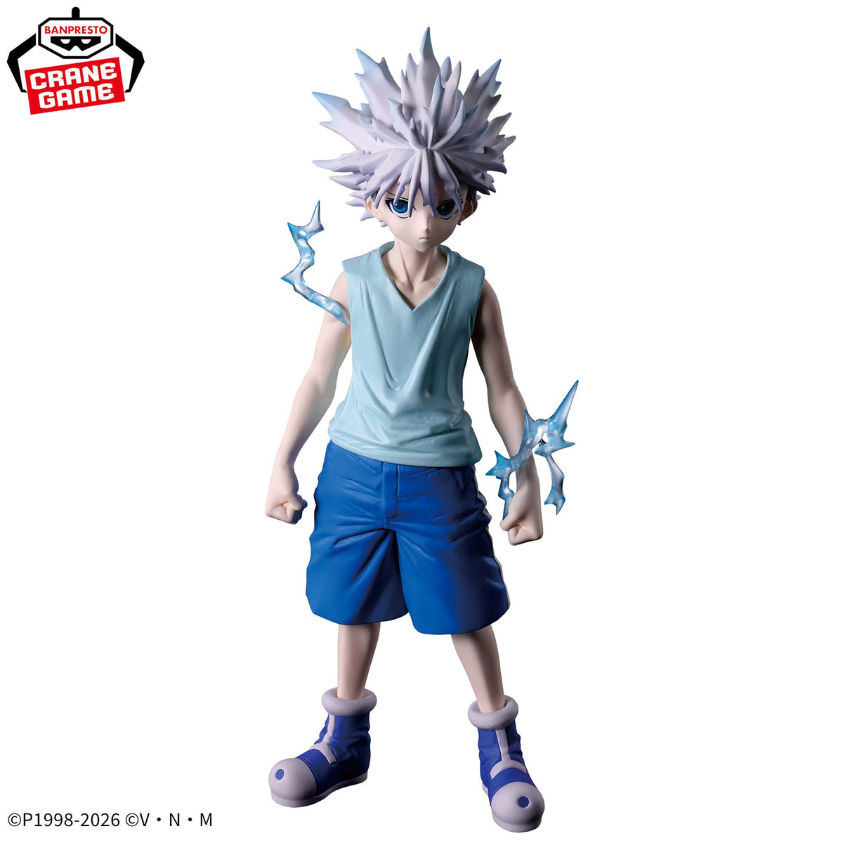 HUNTER x HUNTER HUNTING ARCHIVES Killua Zoldyck Godspeed Figure Banpresto New