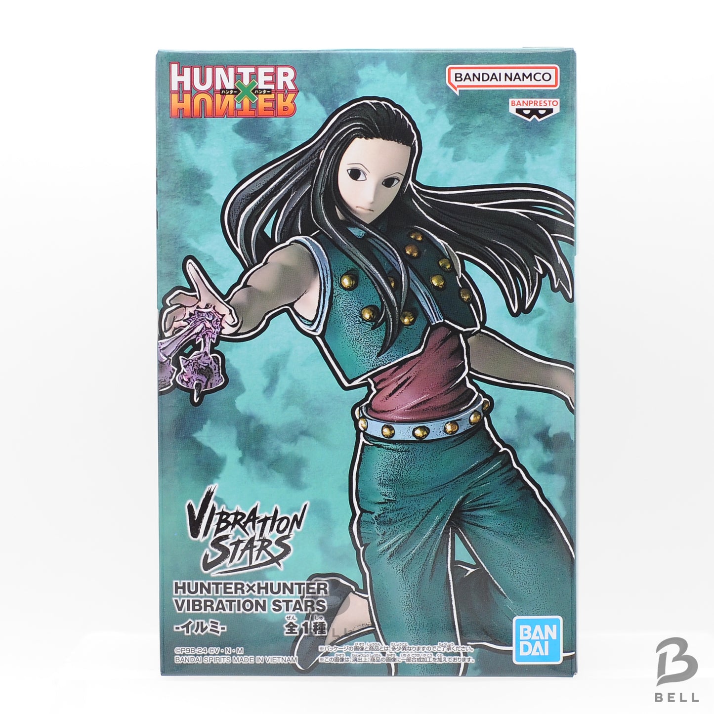 HUNTER×HUNTER VIBRATION STARS YELLMI Illumi Japan Anime Figure Sealed Authentic