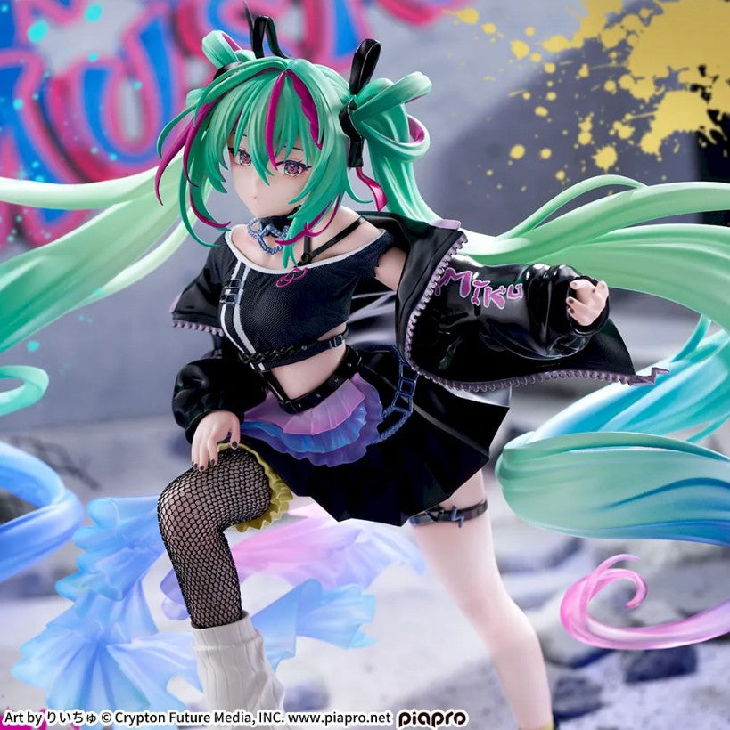 Hatsune Miku FIGURIZM alpha Punk SEGA Anime Figure Official JP Prize Brand New