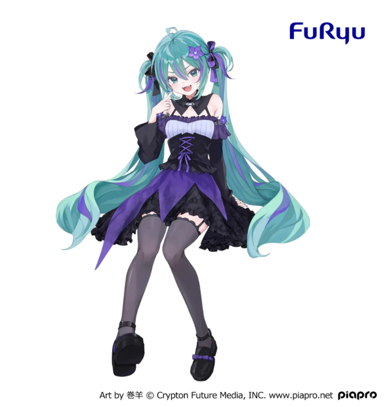 Hatsune Miku Noodle Stopper Figure Flower Fairy Bellflower FuRyu Anime Japan New