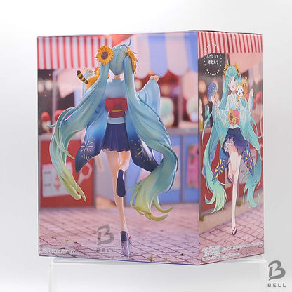 Hatsune Miku x Rascal Special Figure Summer Festival FuRyu Anime Toy Japan New