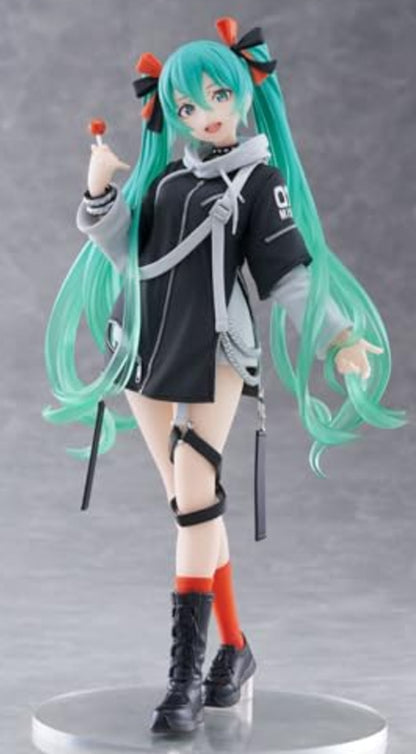 Hatsune Miku Fashion figure Punk ver. TAITO Japan Official Vocaloid 01 sealed