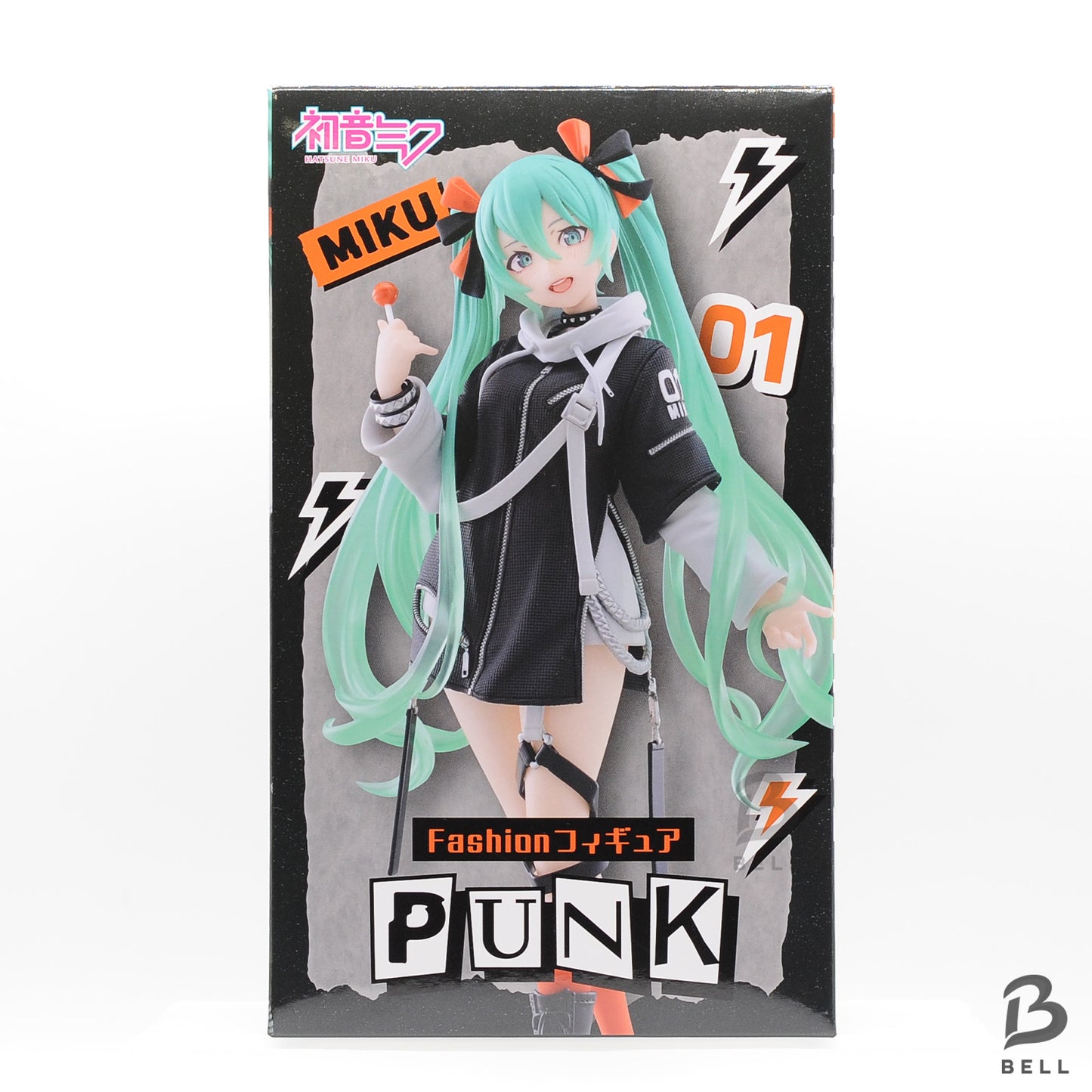 Hatsune Miku Fashion figure Punk ver. TAITO Japan Official Vocaloid 01 sealed