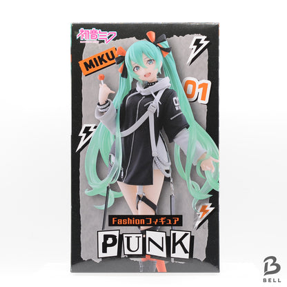 Hatsune Miku Fashion figure Punk ver. TAITO Japan Official Vocaloid 01 sealed