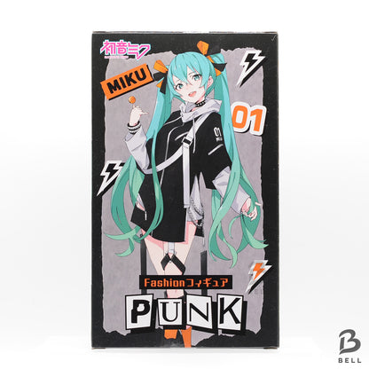 Hatsune Miku Fashion figure Punk ver. TAITO Japan Official Vocaloid 01 sealed