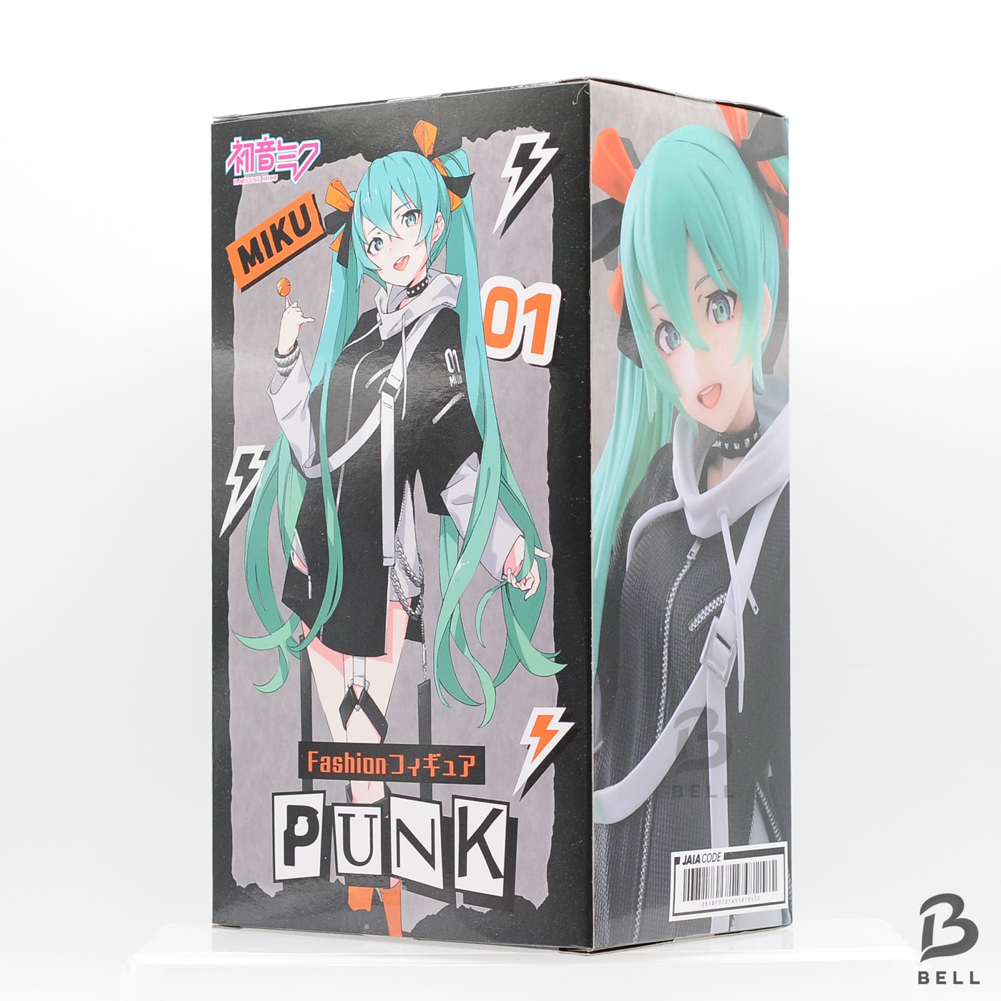 Hatsune Miku Fashion figure Punk ver. TAITO Japan Official Vocaloid 01 sealed