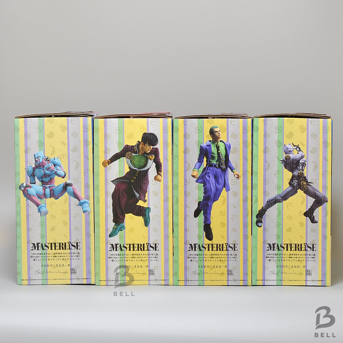 Ichiban Kuji JoJo's Bizarre Adventure Diamond Unbreakable MASTERLISE A B C D set
