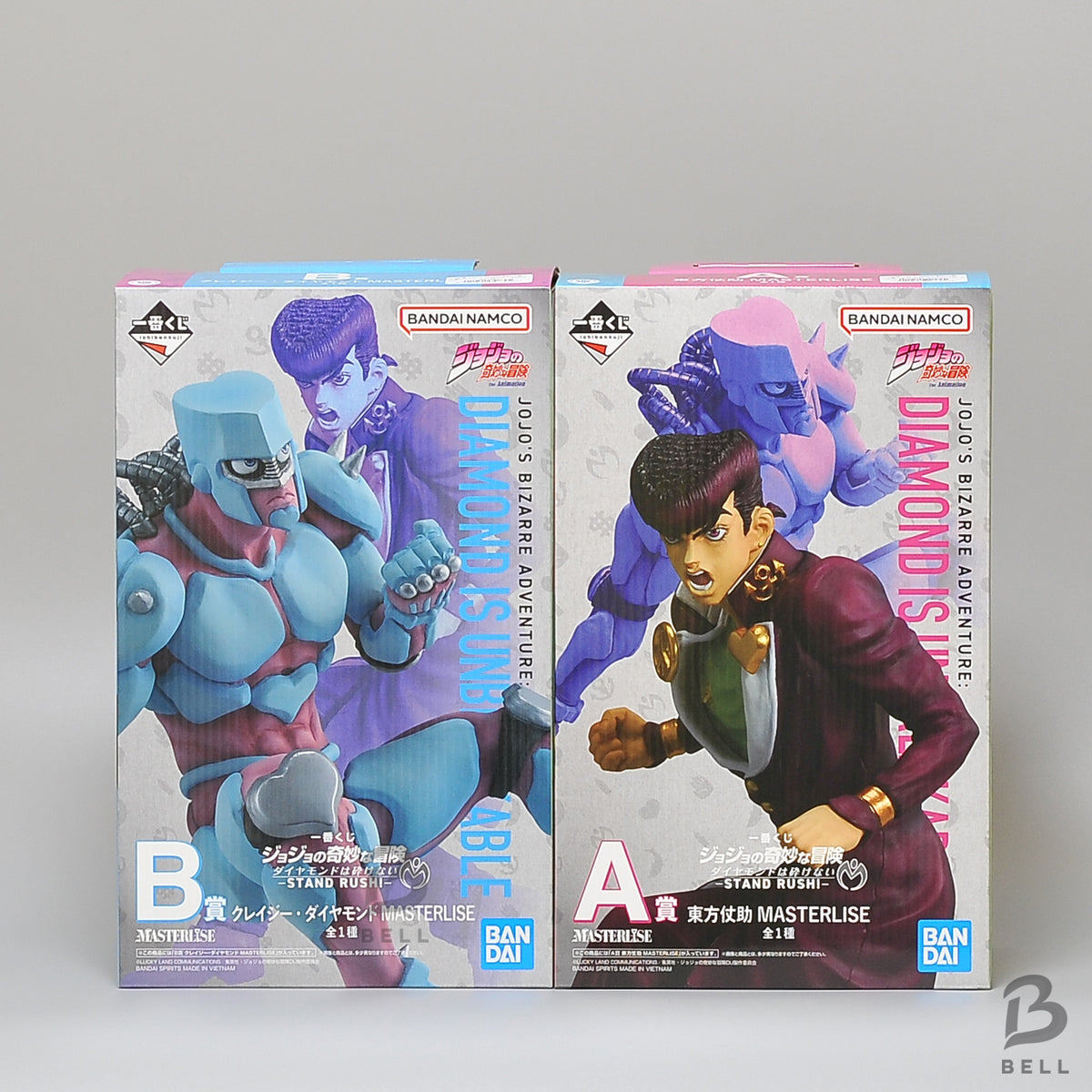 Ichiban Kuji JoJo's Bizarre Adventure Diamond Unbreakable MASTERLISE A B C D set