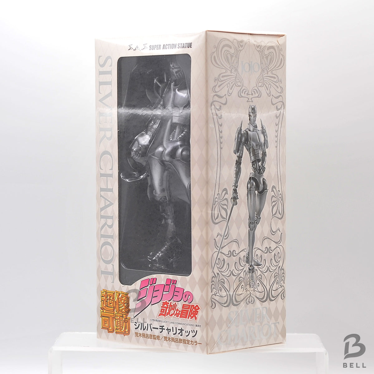 JoJo Bizarre Adventure Super Action Statue Silver Chariots First Edition Japan