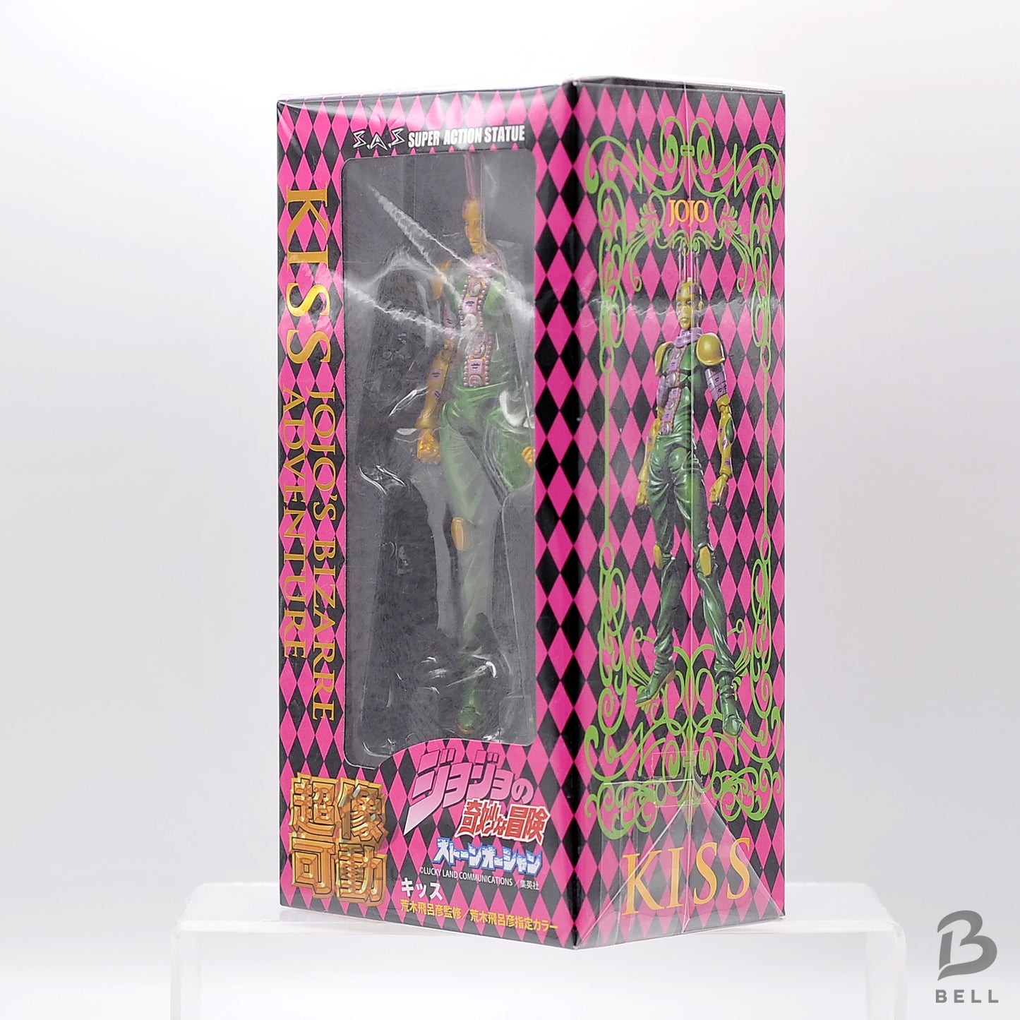 JoJo's Bizarre Adventure Kiss Super Action Figure Part 6 1st Edition Medicos RARE