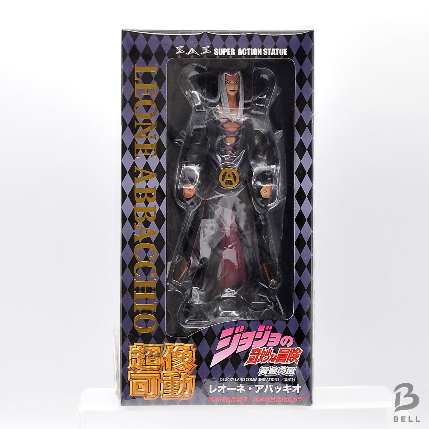 JoJo's Bizarre Adventure Leone Abbacchio Super Action Figure part 5 Japan 1st ed