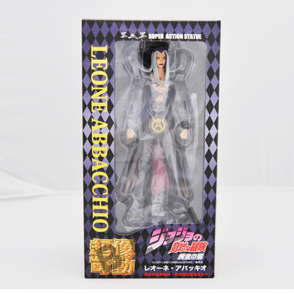 JoJo's Bizarre Adventure Leone Abbacchio Super Action Figure part 5 Japan 1st ed