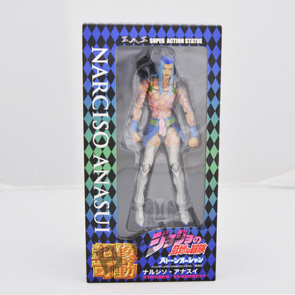 JoJo's Bizarre Adventure Narciso Anasui Super Action Figure part 6 Japan Medicos