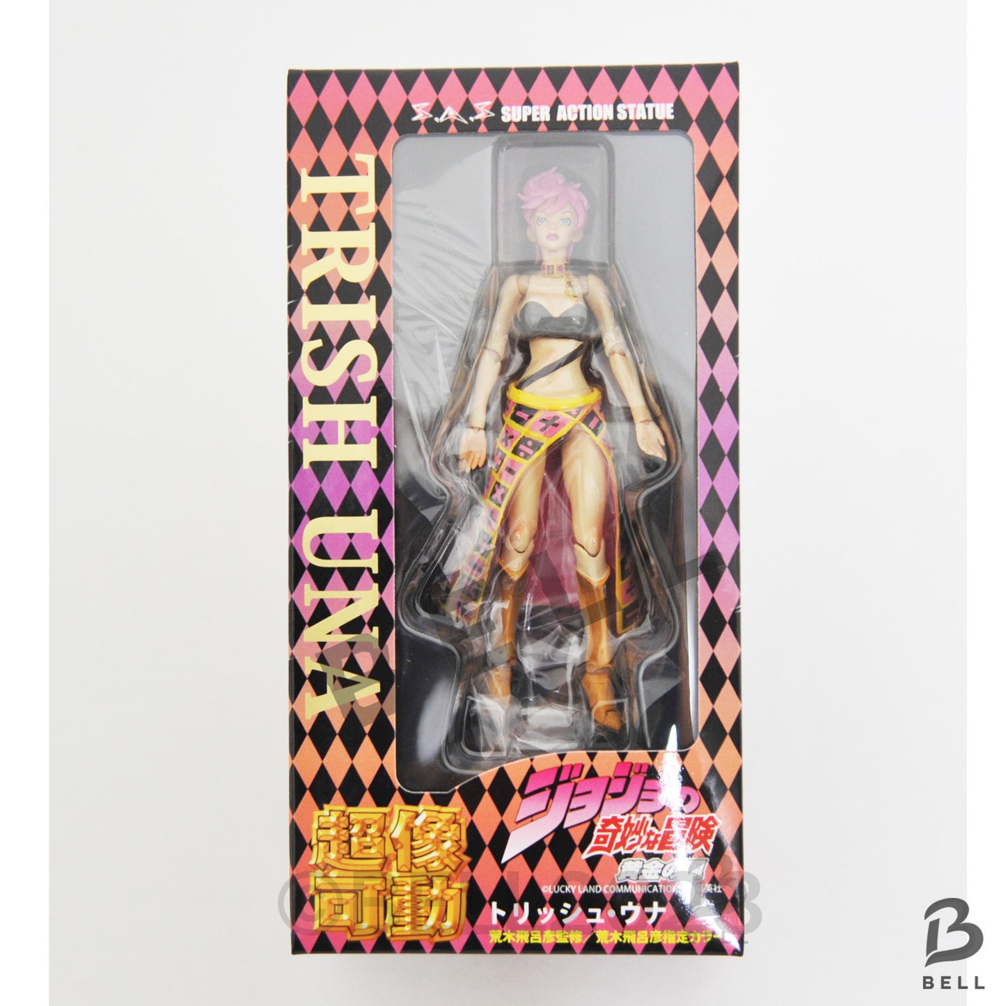 JoJo's Bizarre Adventure Trish Una Super Action figure Figure Part 5 1st ed. new