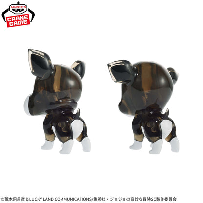 Jojo's Bizarre Adventure Stardust Crusaders Iggy Clear Figure Set of 2 Japan New