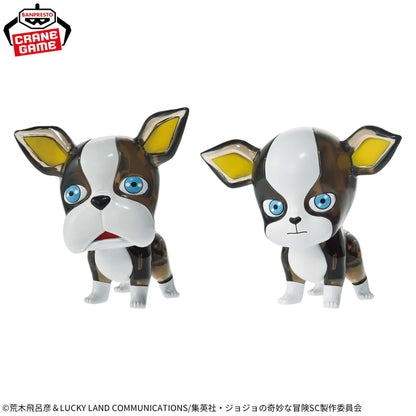 Jojo's Bizarre Adventure Stardust Crusaders Iggy Clear Figure Set of 2 Japan New