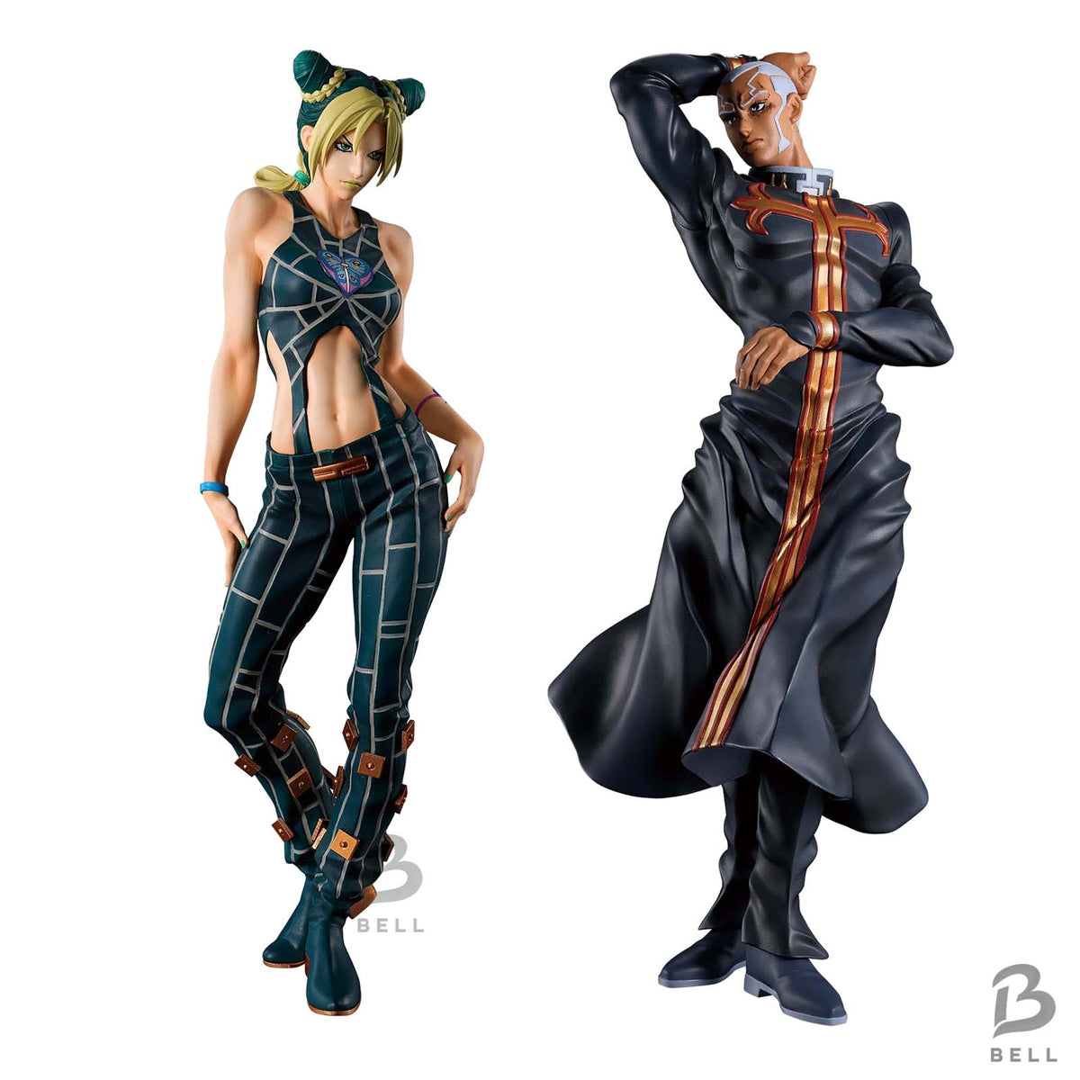 Jojo Bizarre Adventure Stone Ocean Mometria Jolyne Cujoh Enrico Pucci Set of 2