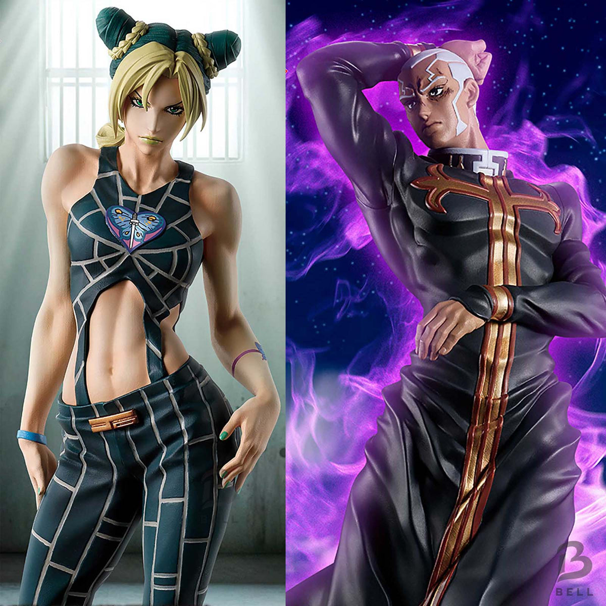 Jojo Bizarre Adventure Stone Ocean Mometria Jolyne Cujoh Enrico Pucci Set of 2