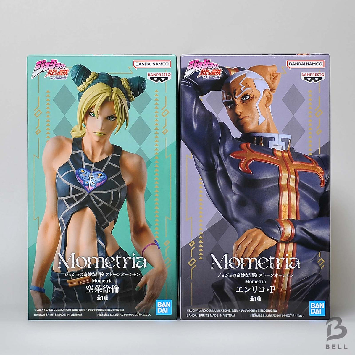 Jojo Bizarre Adventure Stone Ocean Mometria Jolyne Cujoh Enrico Pucci Set of 2