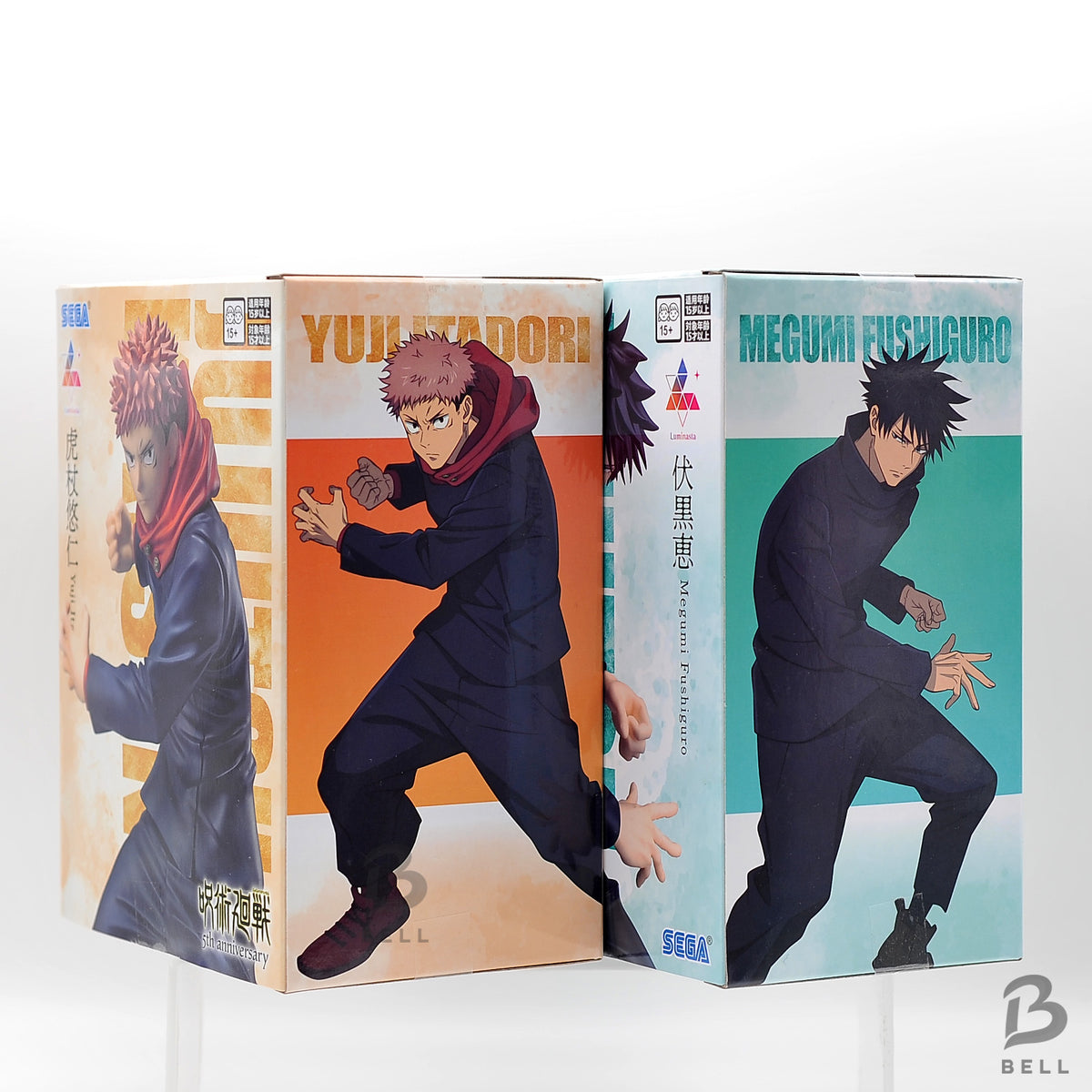 Jujutsu Kaisen 5th Anniversary Figure Yuji Itadori Megumi Fushiguro Luminasta JP