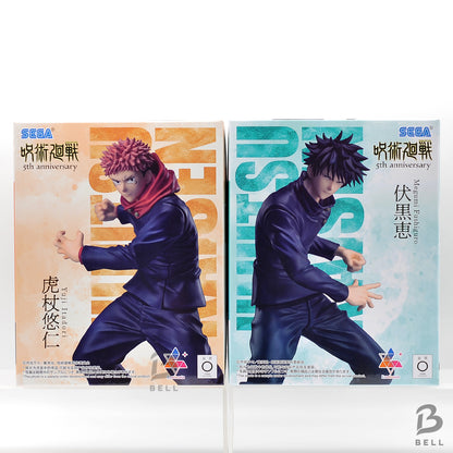 Jujutsu Kaisen 5th Anniversary Figure Yuji Itadori Megumi Fushiguro Luminasta JP