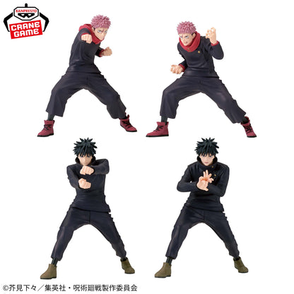 Jujutsu Kaisen Figuno Yuji Itadori Megumi Fushiguro Banpresto Set of 4 Japan New