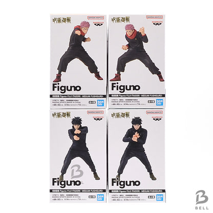 Jujutsu Kaisen Figuno Yuji Itadori Megumi Fushiguro Banpresto Set of 4 Japan New