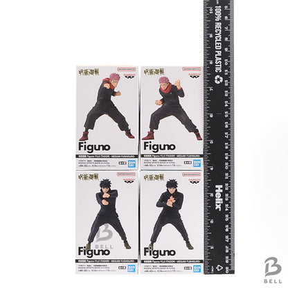 Jujutsu Kaisen Figuno Yuji Itadori Megumi Fushiguro Banpresto Set of 4 Japan New