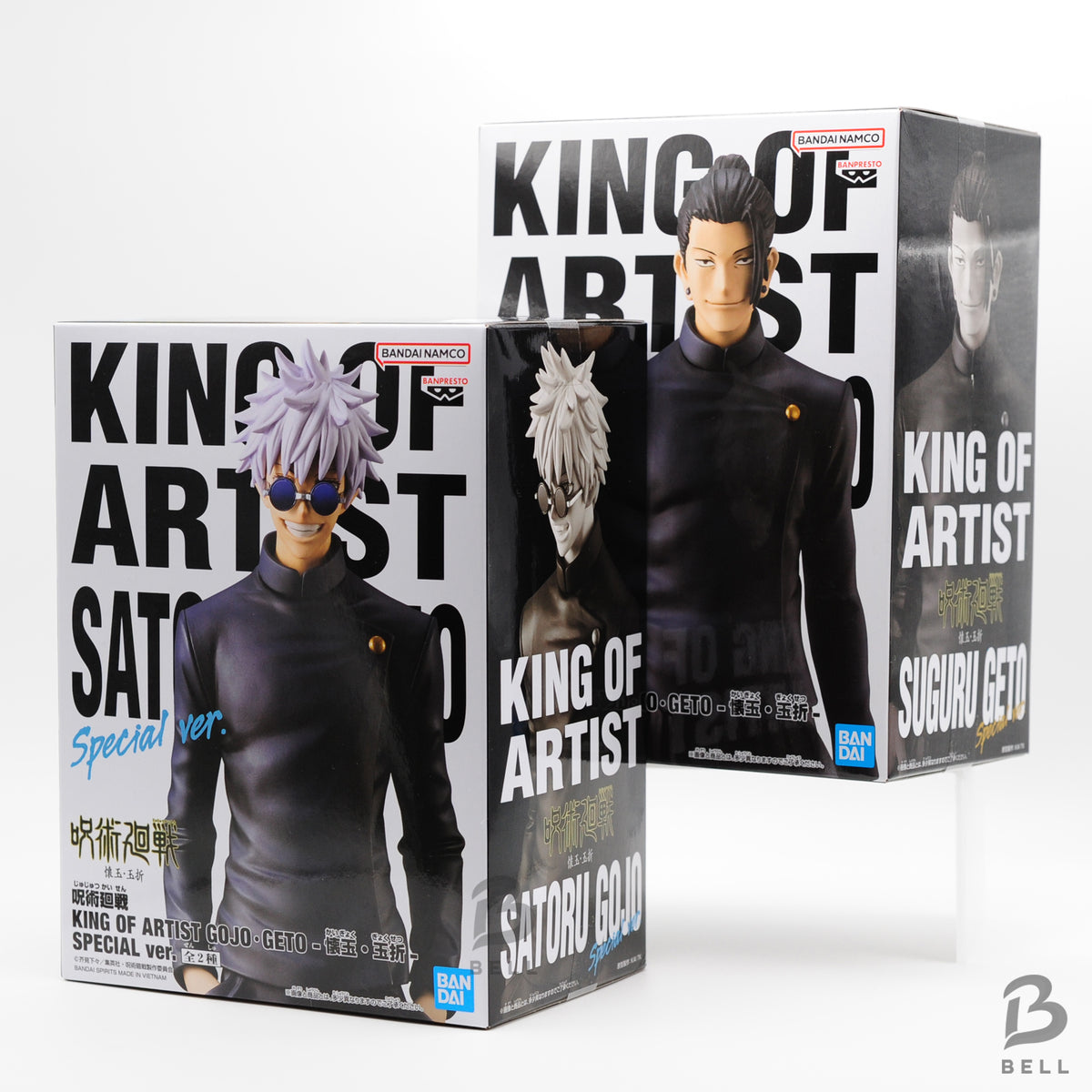 Jujutsu Kaisen King Of Artist Satoru Gojo Suguru Geto set figure Special ver. JP