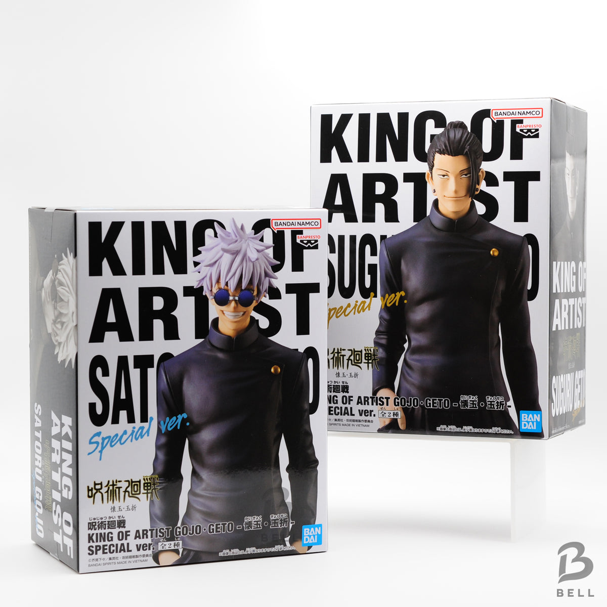 Jujutsu Kaisen King Of Artist Satoru Gojo Suguru Geto set figure Special ver. JP