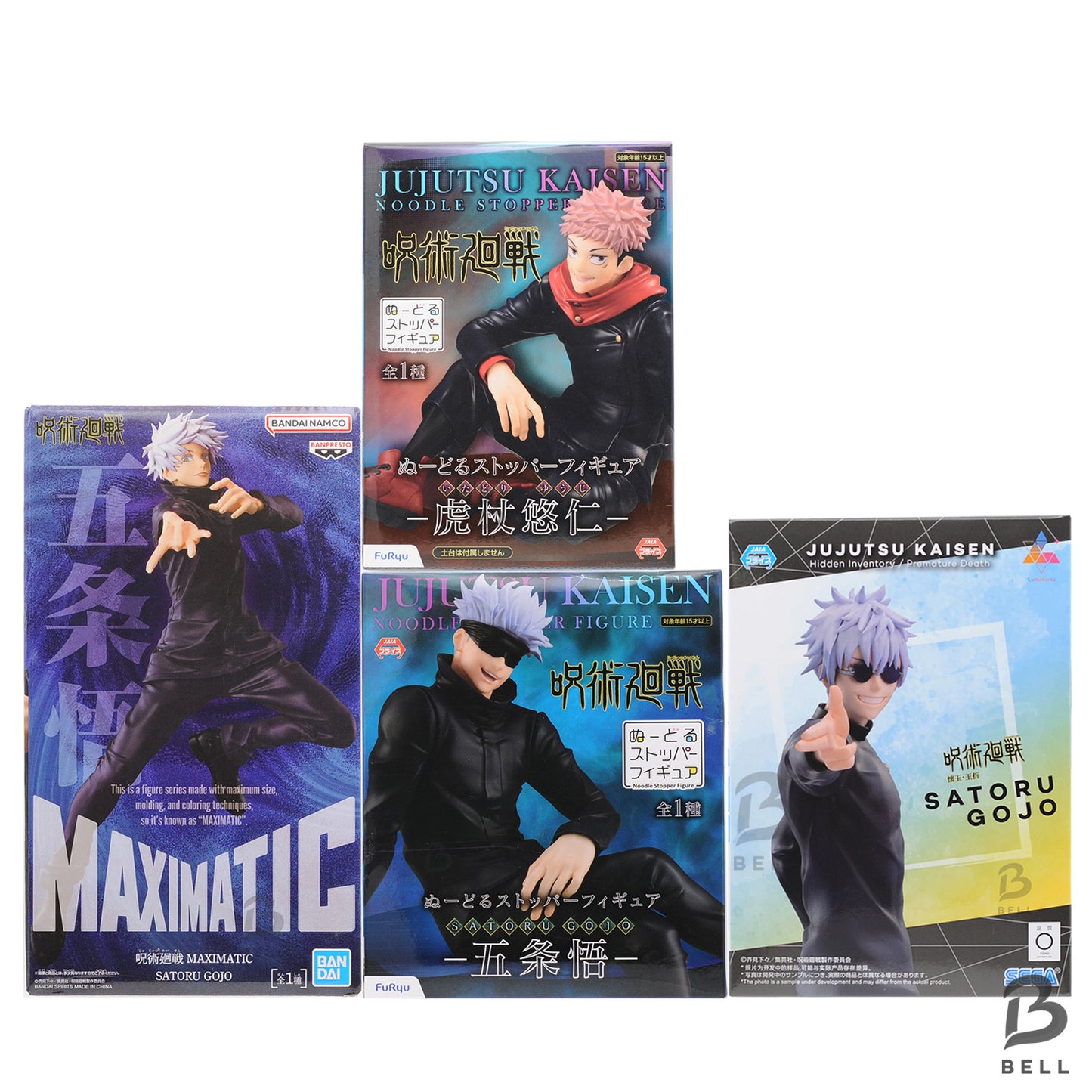 Jujutsu Kaisen Figure Gojo Satoru Yuji Itadori Noodle Stopper figure MAXIMATIC